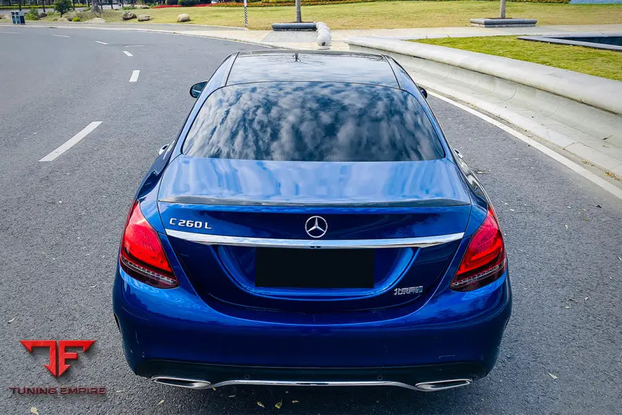 MERCEDES BENZ C-CLASS W205 SEDAN TRUNK SPOILER BSD