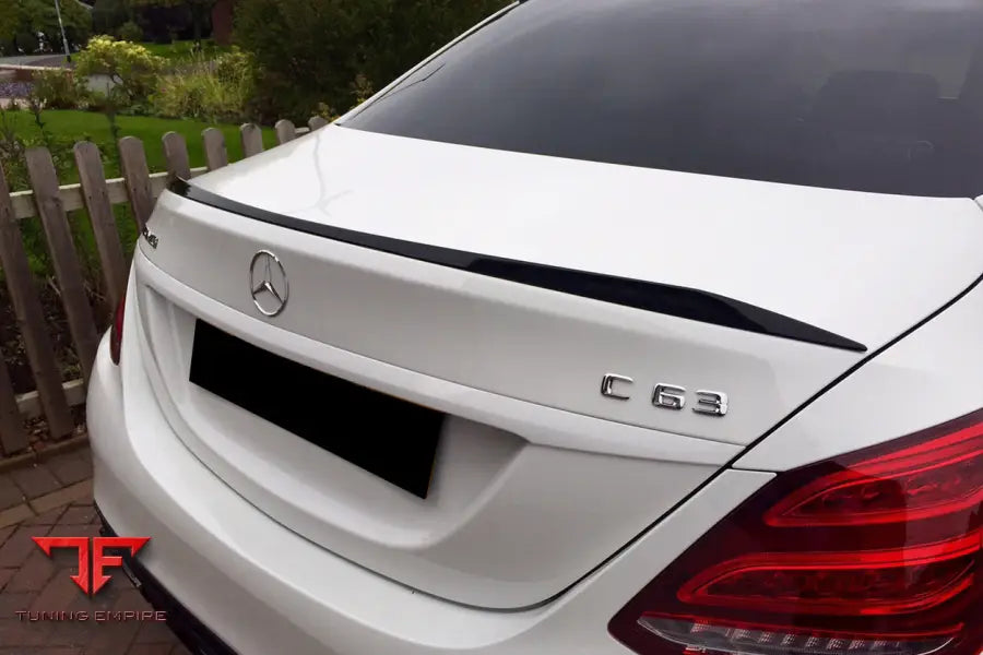 MERCEDES BENZ C-CLASS W205 SEDAN TRUNK SPOILER BSD