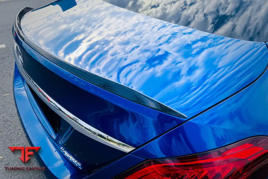 MERCEDES BENZ C-CLASS W205 SEDAN TRUNK SPOILER BSD