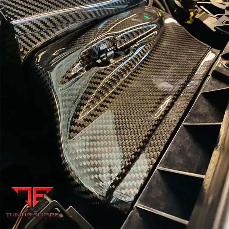 MERCEDES BENZ C117 W176 W177 CARBON FIBER COLD AIR INTAKE PIPE BOX