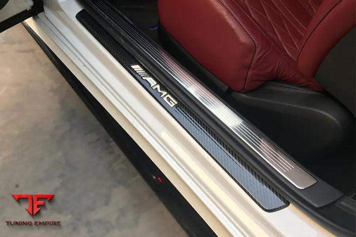 MERCEDES-BENZ C217 S63 S65 AMG COUPE AUTOCLAVE CARBON FIBER DOOR SILLS STEPS COVER BSD