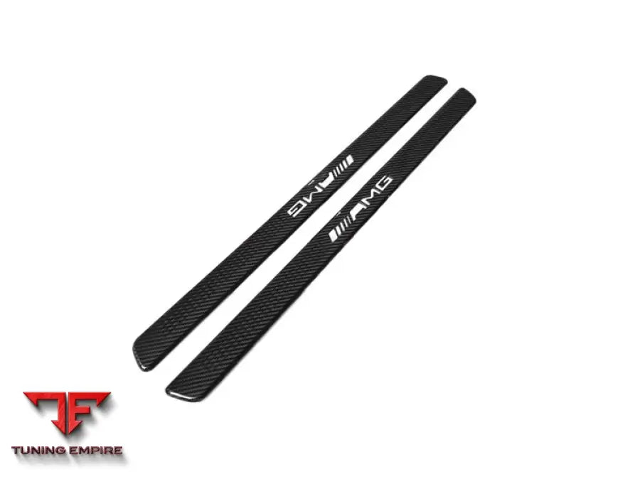 MERCEDES-BENZ C217 S63 S65 AMG COUPE AUTOCLAVE CARBON FIBER DOOR SILLS STEPS COVER BSD