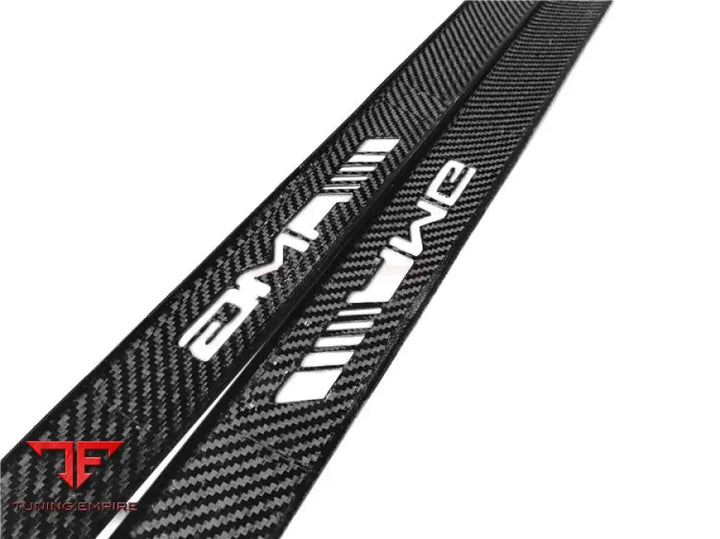 MERCEDES-BENZ C217 S63 S65 AMG COUPE AUTOCLAVE CARBON FIBER DOOR SILLS STEPS COVER BSD