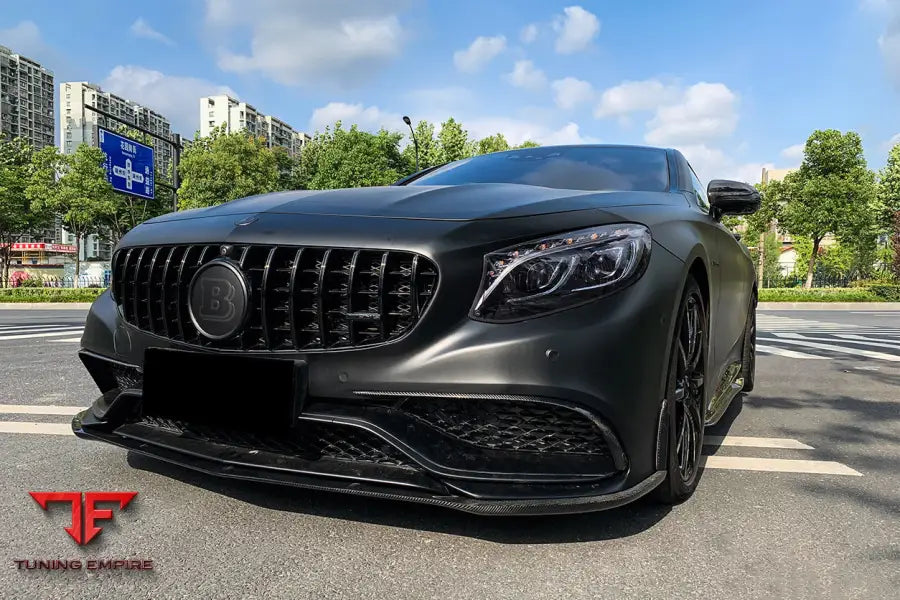 MERCEDES-BENZ C217 S63 & S65 AMG COUPE CARBON FIBER FRONT BUMPER LIP BSD