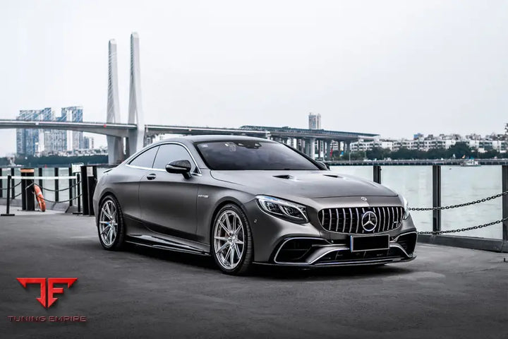 MERCEDES-BENZ C217 S63 & S65 AMG COUPE BKSS STYLE CARBON FIBER FRONT LIP BSD