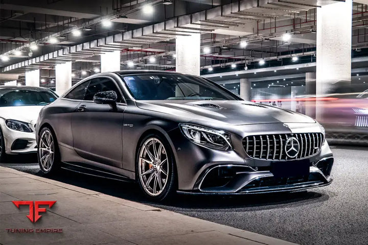 MERCEDES-BENZ C217 S63 & S65 AMG COUPE BKSS STYLE CARBON FIBER FRONT LIP BSD