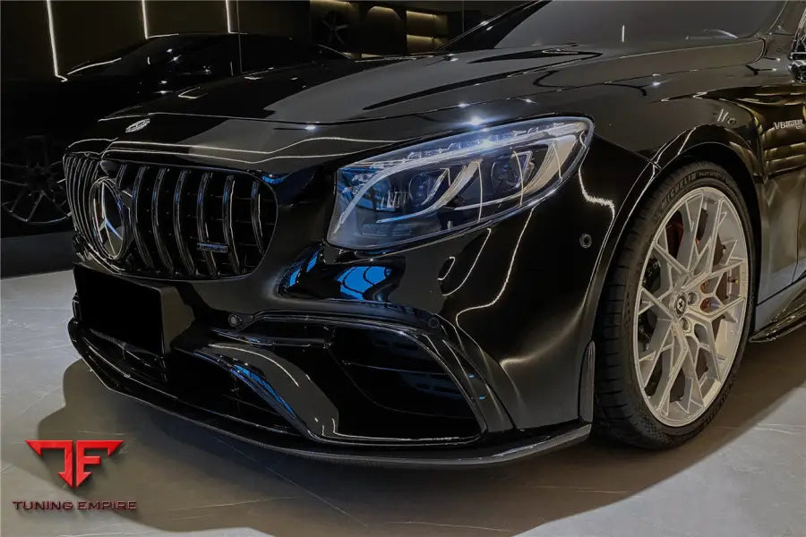 MERCEDES-BENZ C217 S63 & S65 AMG COUPE BKSS STYLE CARBON FIBER FRONT LIP BSD