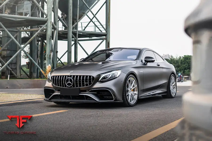 MERCEDES-BENZ C217 S63 & S65 AMG COUPE BKSS STYLE CARBON FIBER FRONT LIP BSD