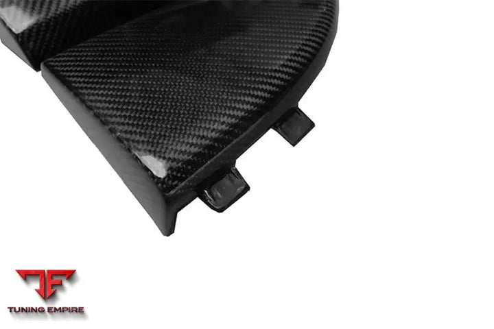 MERCEDES-BENZ C217 S63 & S65 AMG COUPE CARBON FIBER REAR BUMPER CAPS BSD