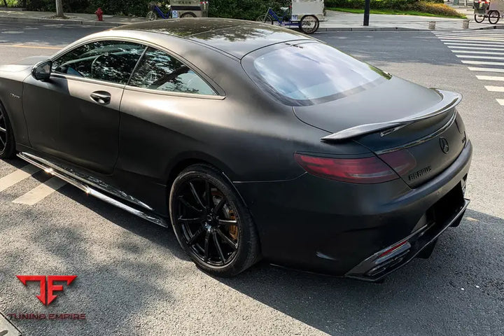 MERCEDES-BENZ C217 S63 & S65 AMG COUPE BKSS STYLE CARBON FIBER REAR DIFFUSER BSD