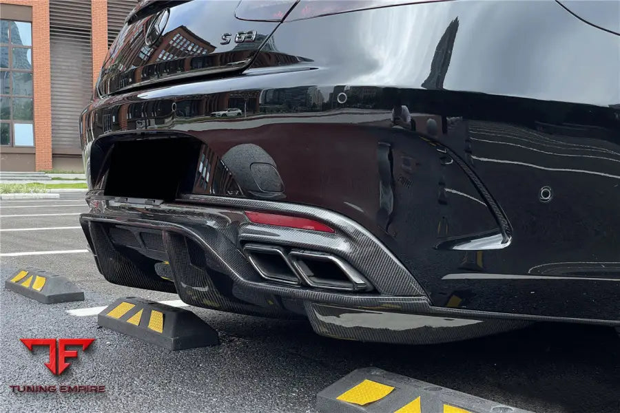 MERCEDES-BENZ C217 S63 & S65 AMG COUPE BKSS STYLE CARBON FIBER REAR DIFFUSER BSD