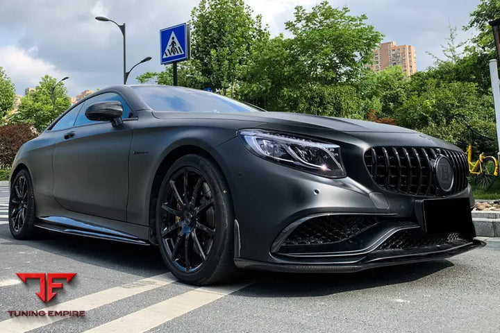 MERCEDES-BENZ C217 S63 & S65 AMG COUPE BKSS STYLE CARBON FIBER SIDE SKIRTS BSD