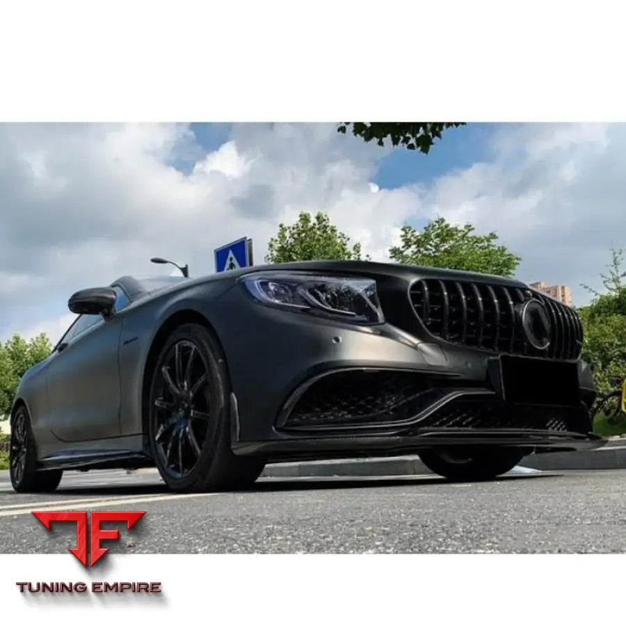 MERCEDES-BENZ C217 W217 S63 COUPE CARBON FIBER FRONT LIP