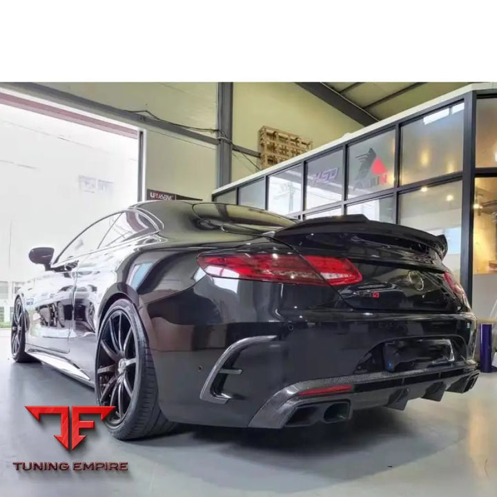 MERCEDES-BENZ C217 W217 S63 COUPE CARBON FIBER FRONT LIP