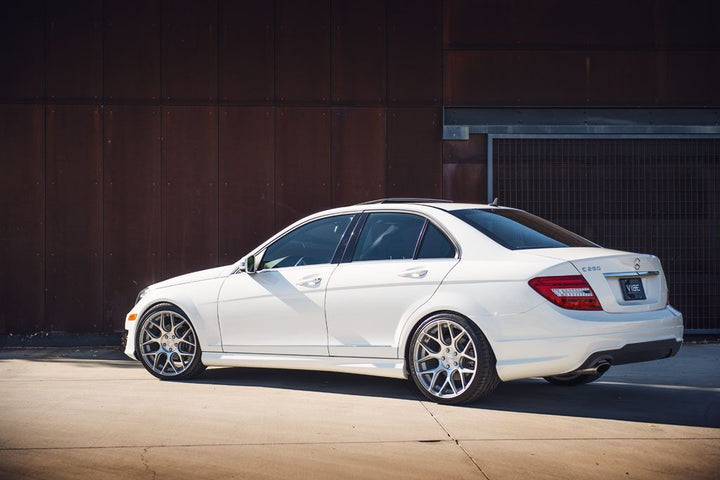 MERCEDES-BENZ C250 on custom forged wheels