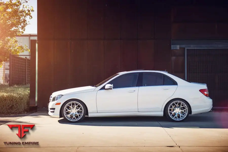 MERCEDES-BENZ C250 on custom forged wheels