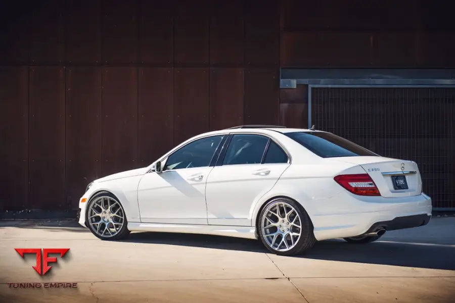 MERCEDES-BENZ C250 on custom forged wheels