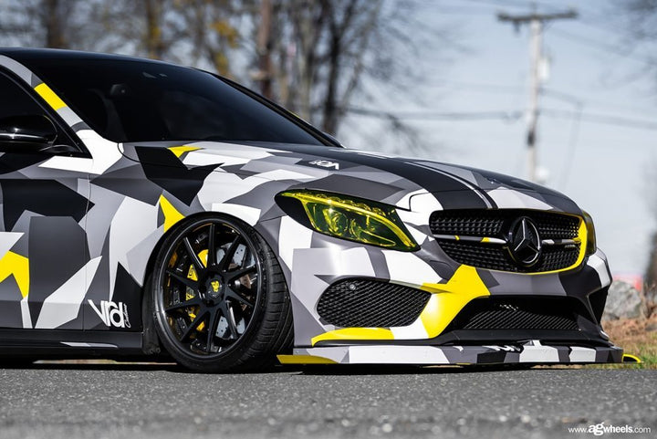 MERCEDES-BENZ C43 AMG on custom forged wheels