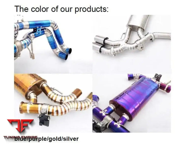 Mercedes Benz C Class Amg C43 W205 Valvetronic Exhaust System