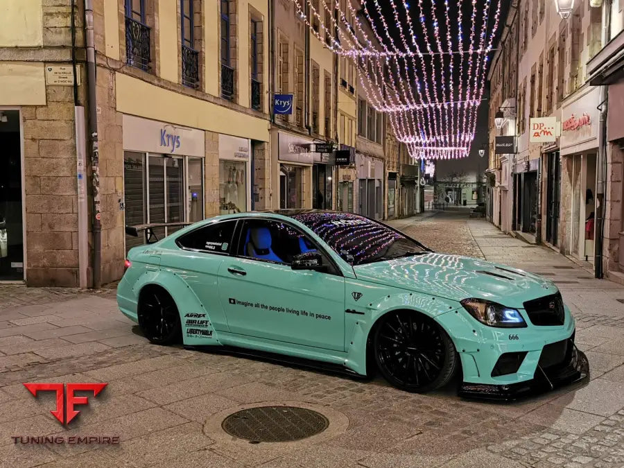 Mercedes Benz C63 Amg Coupe/Sedan W204 Rs Wide Body Kit Cdy