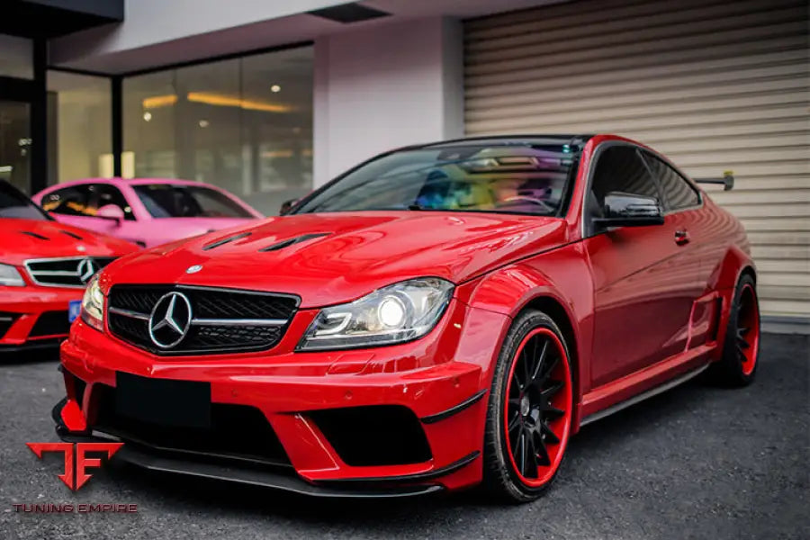 MERCEDES BENZ W204 C63 AMG COUPE BKSS STYLE WIDE FULL BODY KIT BSD