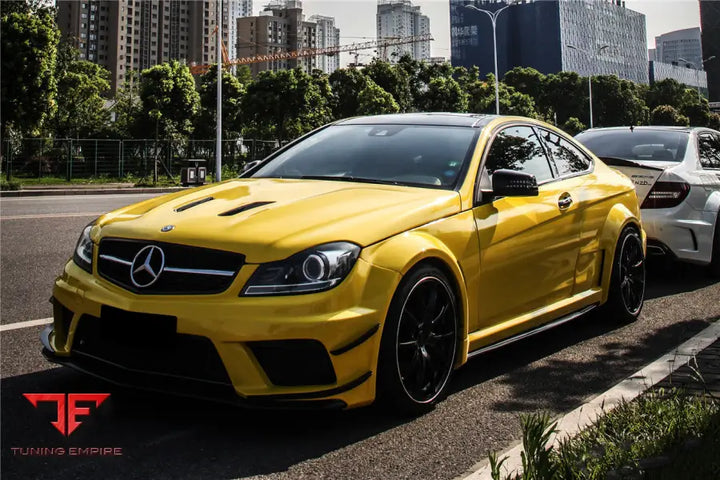 MERCEDES BENZ W204 C63 AMG COUPE BKSS STYLE WIDE FULL BODY KIT BSD