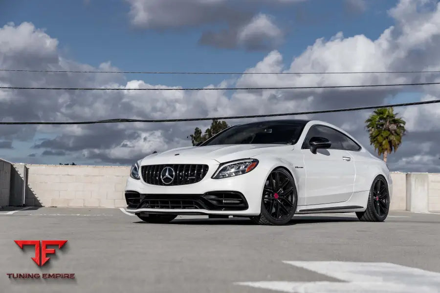 MERCEDES BENZ C63 AMG FORGED WHEELS AND EXHAUST SYSTEM