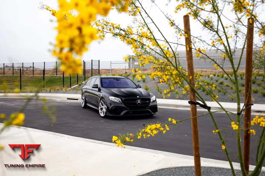 MERCEDES BENZ C63 AMG FORGED WHEELS AND EXHAUST SYSTEM