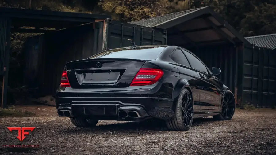 MERCEDES BENZ C63 AMG W204 REAR WHEEL ARCH EXTENSIONS