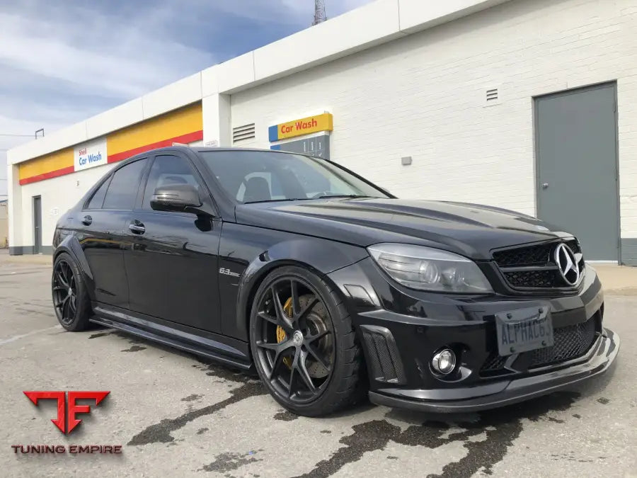 MERCEDES BENZ C63 AMG W204 REAR WHEEL ARCH EXTENSIONS