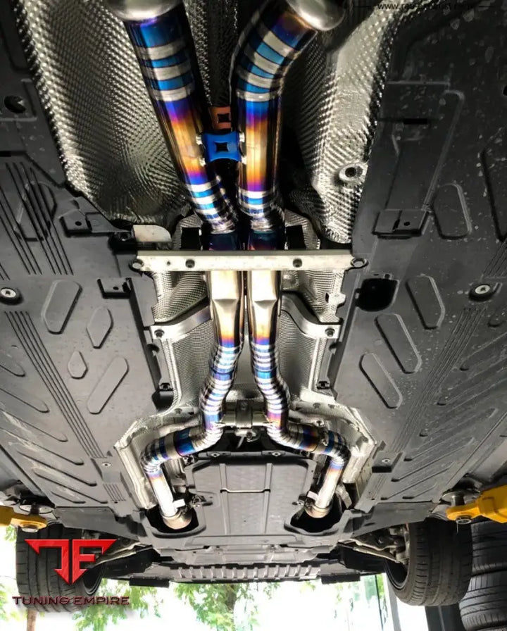 MERCEDES BENZ C63 AMG W205 TITANIUM VALVETRONIC EXHAUST SYSTEM
