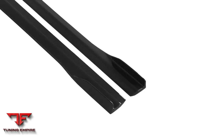 MERCEDES-BENZ C63 C-CLASS COUPE IMP PERFORMANCE CARBON FIBER SIDE SKIRTS BSD