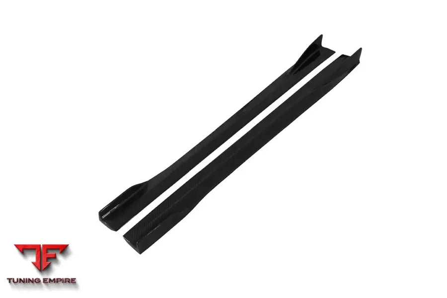 MERCEDES-BENZ C63 C-CLASS COUPE IMP PERFORMANCE CARBON FIBER SIDE SKIRTS BSD