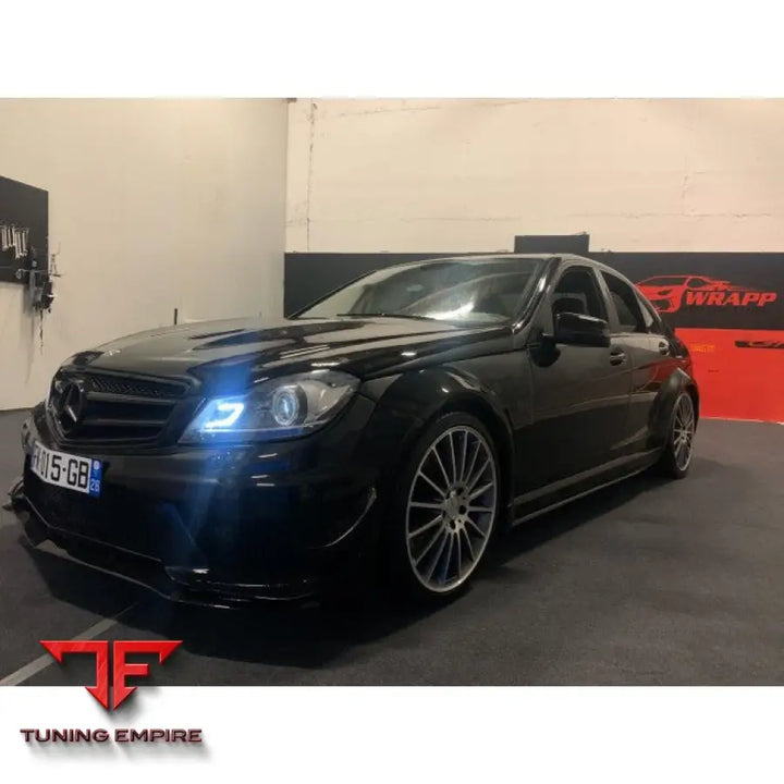 MERCEDES W204 SEDAN - BLACK SERIES WIDE BODY KIT