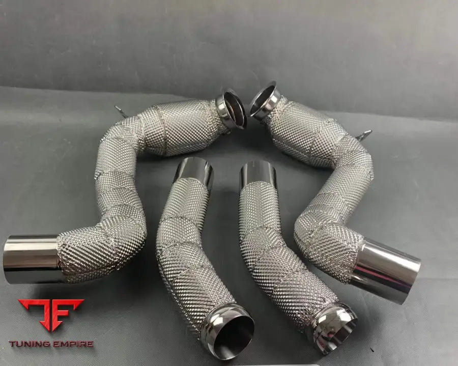 MERCEDES BENZ C63 W205 EXHAUST DOWNPIPES