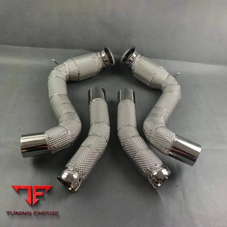 MERCEDES BENZ C63 W205 EXHAUST DOWNPIPES