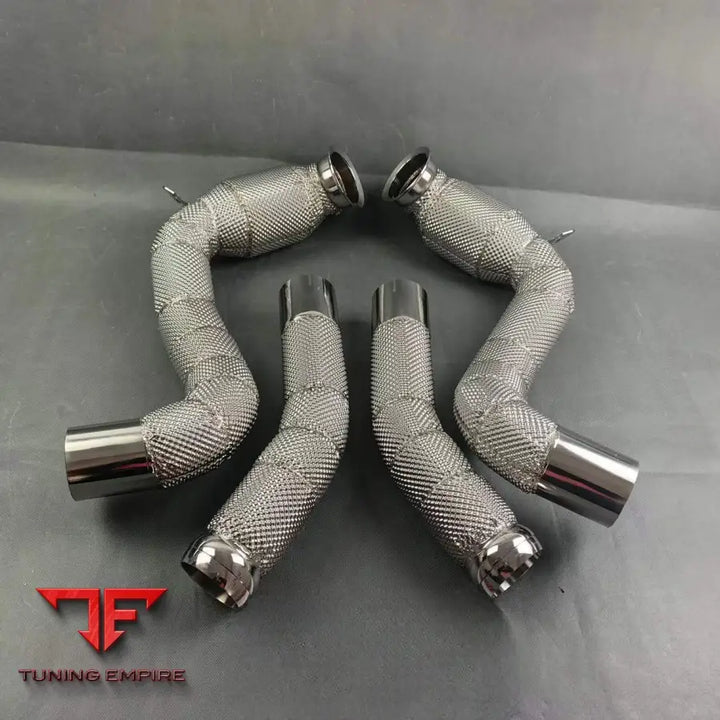MERCEDES BENZ C63 W205 EXHAUST DOWNPIPES