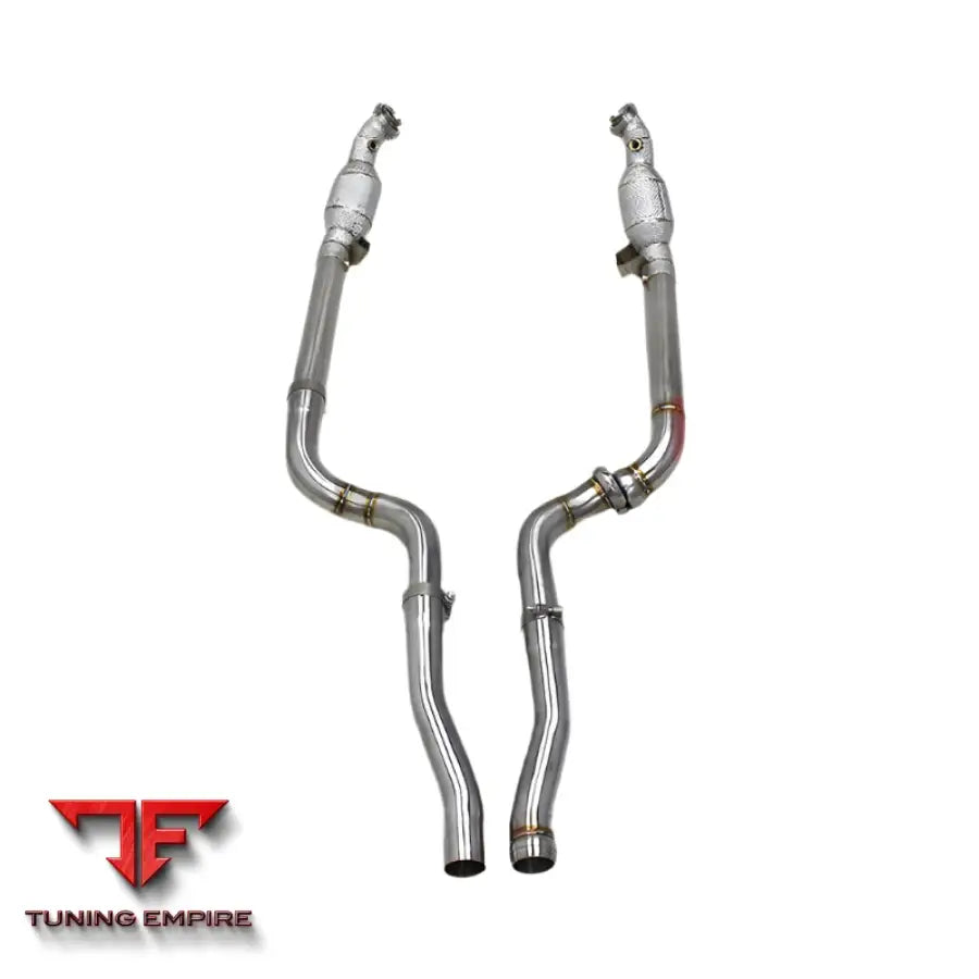 MERCEDES-BENZ C63 AMG W204 6.2L DOWNPIPE CATBACK CATALYST EXHAUST SYSTEM 2011-2015