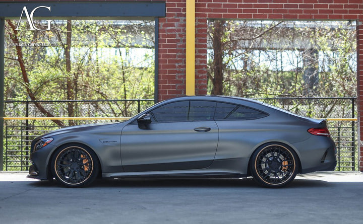 Mercedes-Benz C63S AMG Edition1 on custom forged wheels