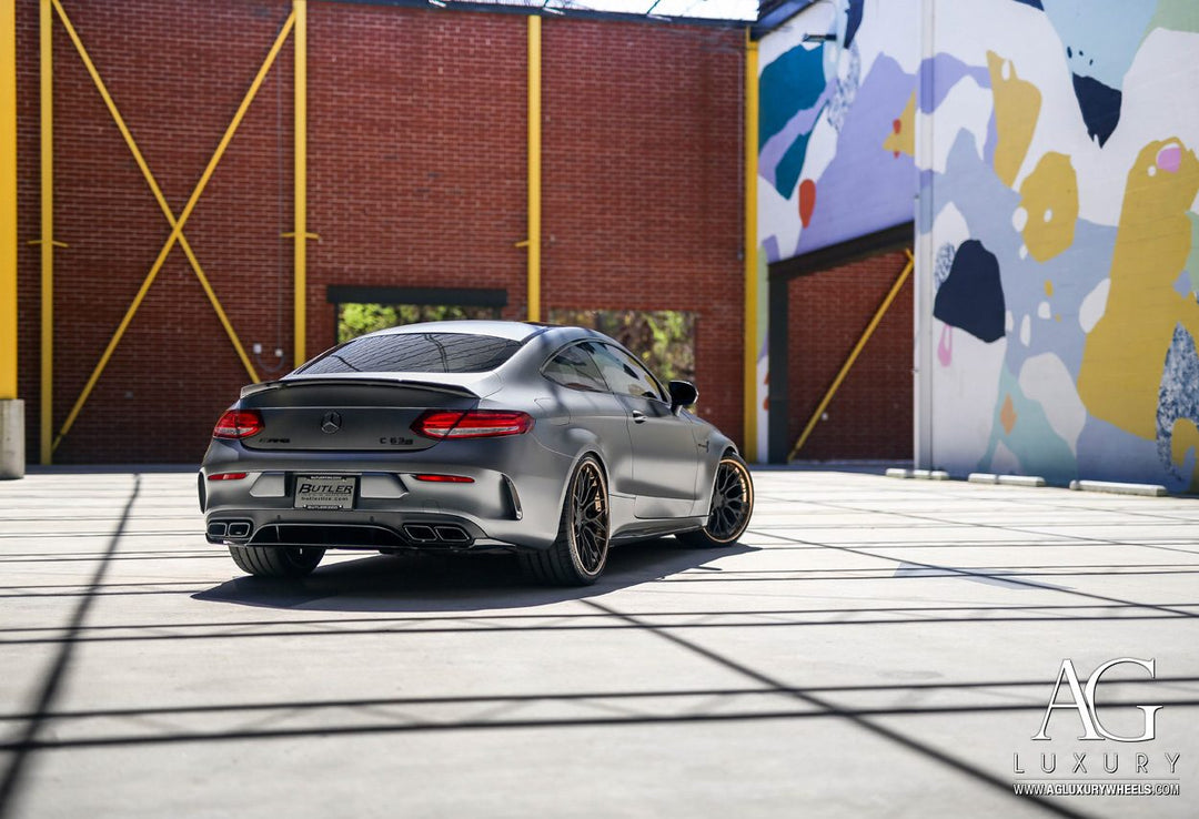 Mercedes-Benz C63S AMG Edition1 on custom forged wheels