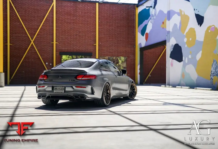Mercedes-Benz C63S AMG Edition1 on custom forged wheels