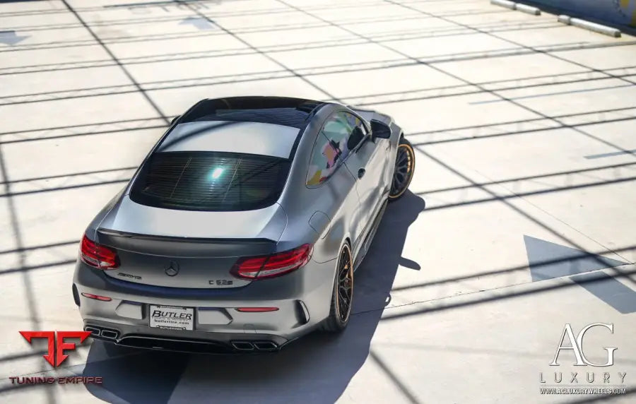 Mercedes-Benz C63S AMG Edition1 on custom forged wheels