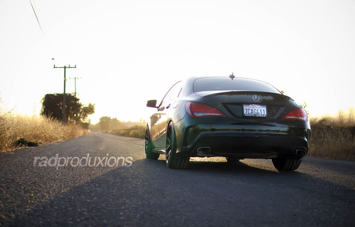 MERCEDES-BENZ CLA 250 on custom forged wheels