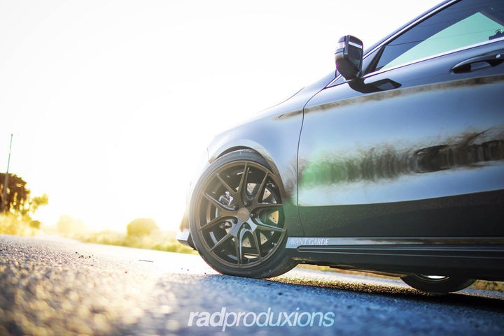 MERCEDES-BENZ CLA 250 on custom forged wheels