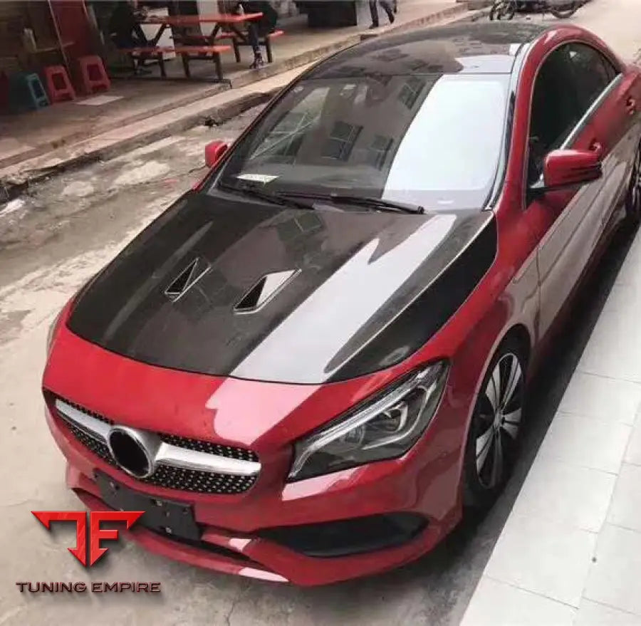 MERCEDES-BENZ CLA 45 AMG CARBON BLACK SERIES HOOD + SEAT BACK COVERS