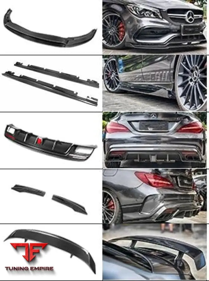 MERCEDES BENZ CLA-CLASS (W117) CARBON FIBER PARTS
