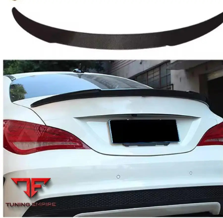 MERCEDES BENZ CLA CLASS W117 CARBON FIBER REAR WING SPOILER