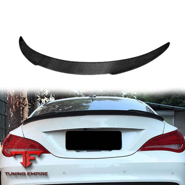 MERCEDES BENZ CLA CLASS W117 CARBON FIBER REAR WING SPOILER