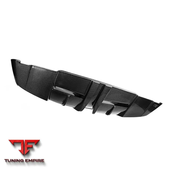 MERCEDES BENZ CLA W117 2014-ON C63 AMG STYLE CARBON FIBER REAR DIFFUSER