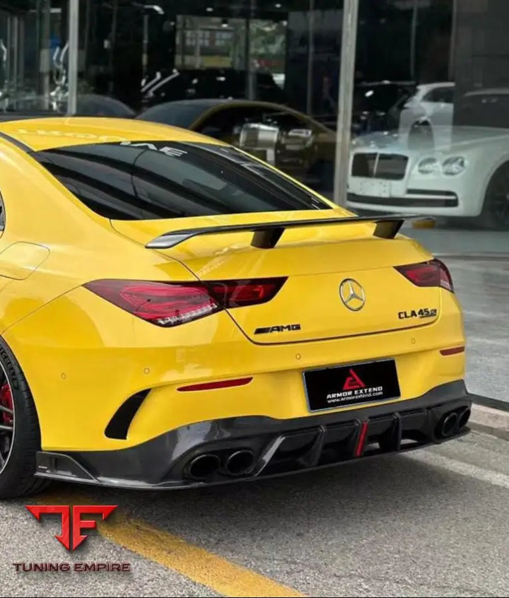 Mercedes CLA C118 carbon rear diffuser